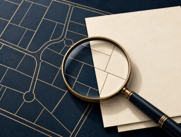 Estudio de títulos para usucapión: comparación de antecedentes y plano catastral